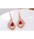 SET106 - Red Natural Stone jewelry Set